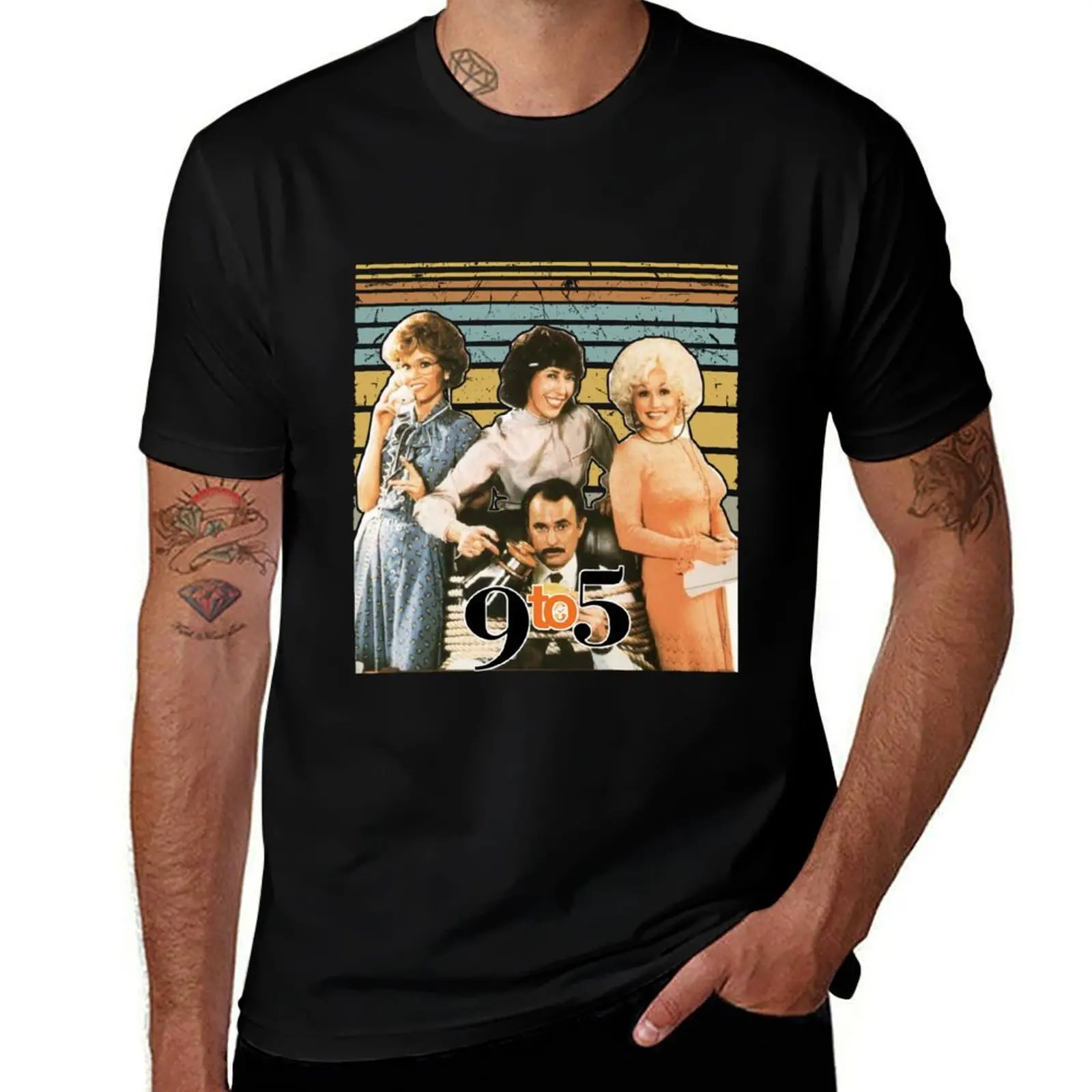 

9 To 5 T-Shirt t shirts for man graphic cars man t shirt cotton high quality