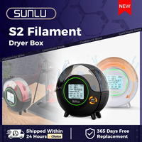 SUNLU S2 Filament Dryer Box 360° Surrounding Fast Heating LED Touch Screen Max Temperature Up to 70°C for 3D Printing Material