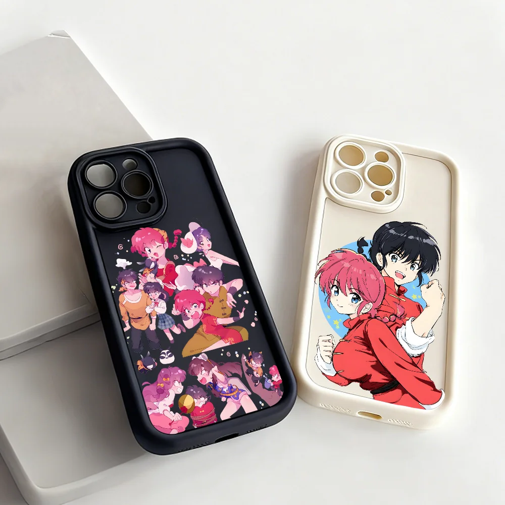 

Anime R-RanmaS Phone Case FUNDA For IPhone 17 16 15 14 13 12 11 MINI Plus Pro Max Soft TPU Back Cover