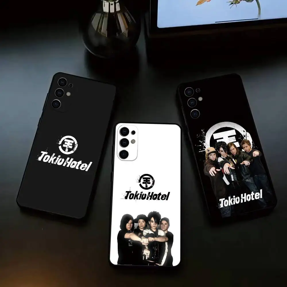 Emo Pop Tokio Hotel Phone Case Black Silicone Soft For Samsung S26,S25,S24,S23,S22,S21,S30,Ultra,Plus,Fe,Lite