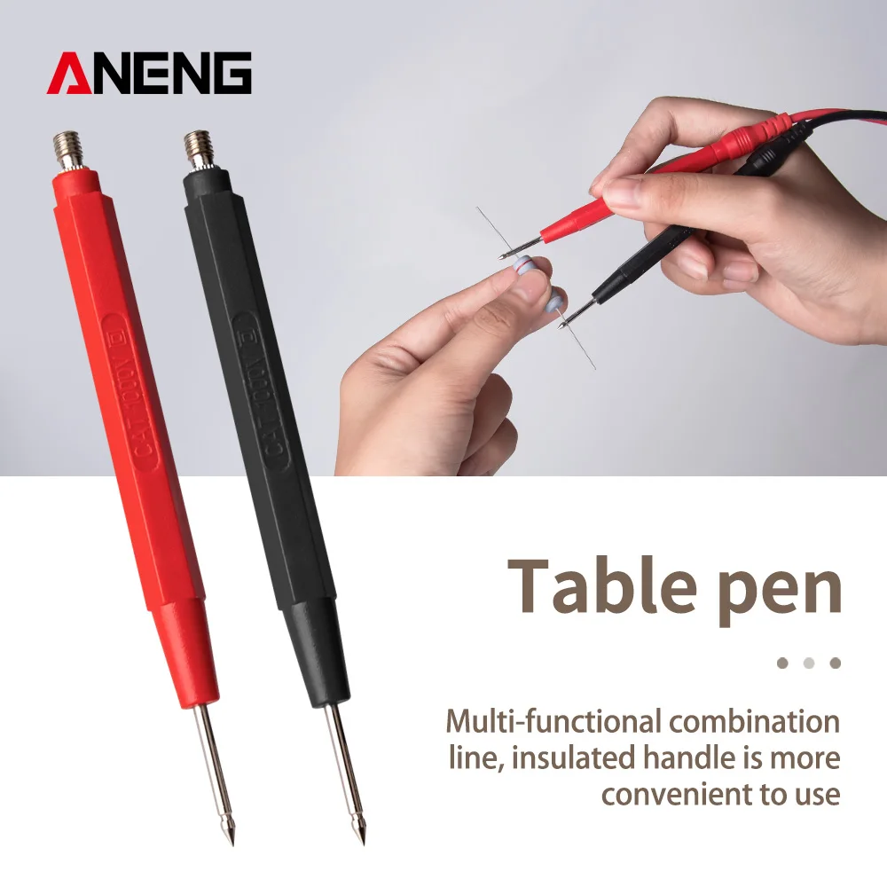 ANENG Multimeter Test Leads Universal Cable screwdriver AC/DC 1000V Measuring Probes Pen for Multi-Meter Tester Wire Tips kit