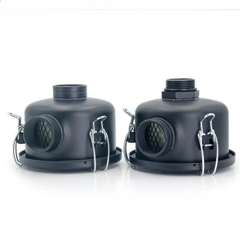 F004 1-1/4" DN32mm Air Filter Housing for Vacuum Pump 1pcs Blower  Spare Parts Inlet Filter Assembly