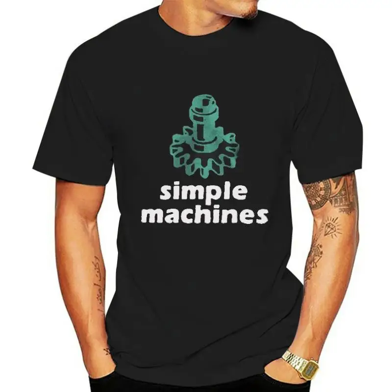 

Simple Machines recordsT shirt screen print short sleeve shirt cotton men t shirt