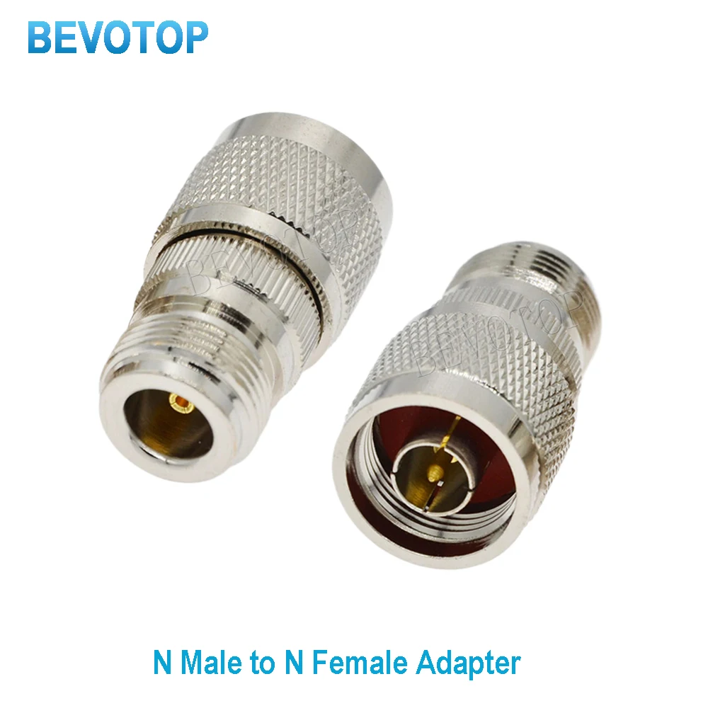 

10PCS/lot N Male Plug to N Female Jack Straight for WiFi Antenna Radio Antenna N to N RF Coaxial Adapter Wholesales