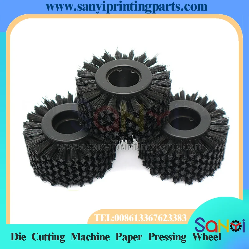 Indentation Machine Die-Cutting Machine Brush Wheel Paper Pressing Wheel