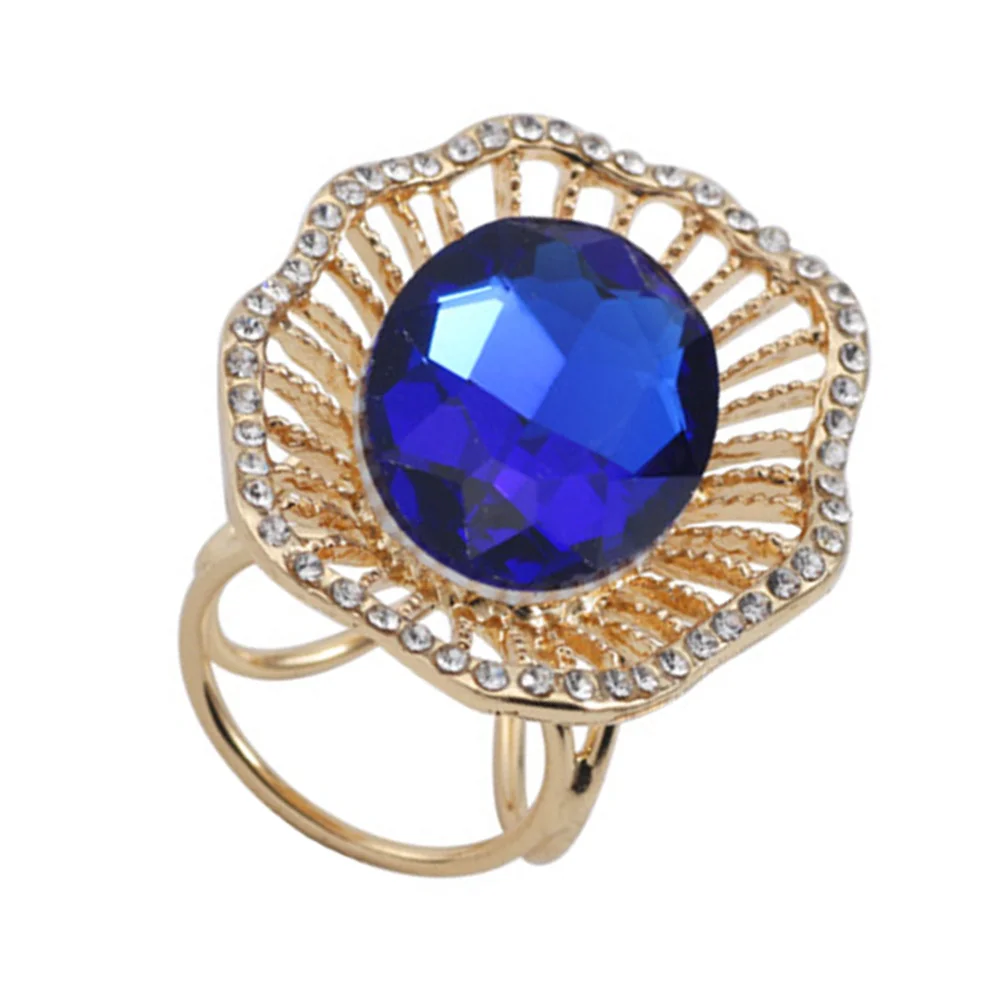 Fivela de lenço de cristal chique strass cachecol clipe durável liga prendedor leve xale fivela para roupas femininas acessório