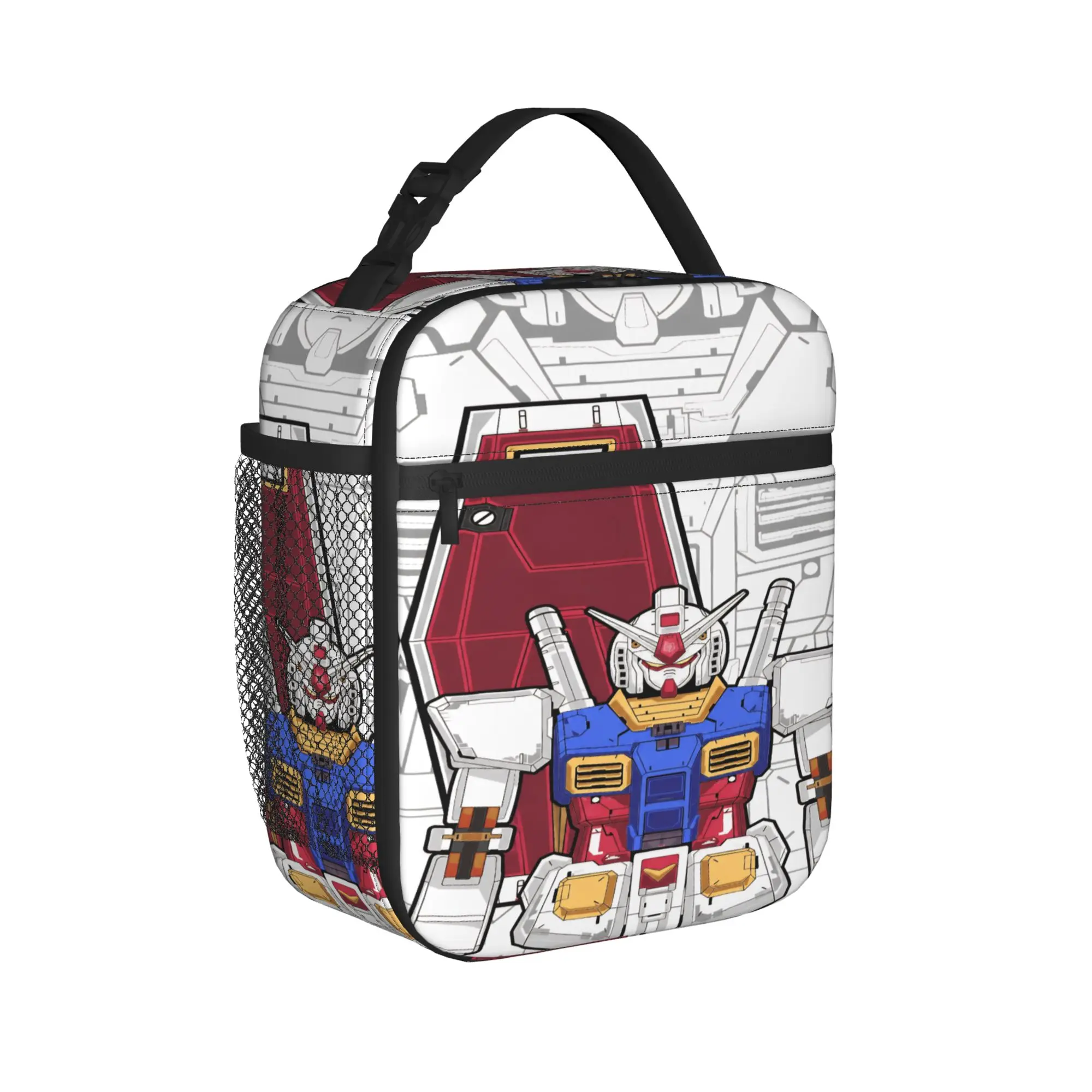Lunch Boxes mobile suit gundams Merch  Lunch Container Y2K Thermal Cooler Bento Box For Travel