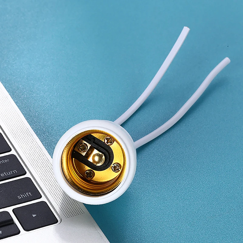 1 Pcs Waterproof E27 Screw Head Holder Outdoor Pendant Head Extension Cord LED Light Spiral Lighting Accessories