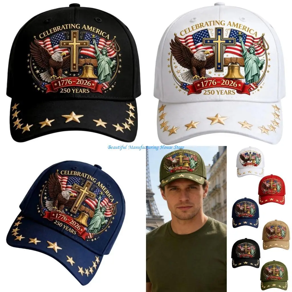 E56A Youth Baseball Cap With Bold 3D Statue Of Artwork In Comfortable Cotton Baseball Cap Gifts for Men Women