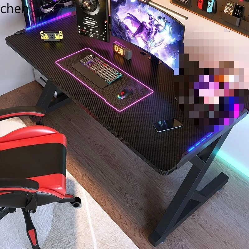 CZ  Carbon Fiber Gaming Computer  Chair Desktop Gaming Bedroom Home Desk Simple Office Desk Study Desk