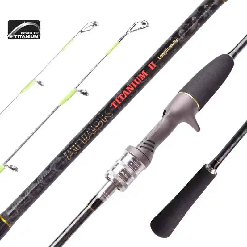 Mavllos EDITION Titanium Tip Squid Fishing Casting Rod 60-80g/80-120g Octopus Jigging Rod Sea Bass Pike Carbon Casting Rod