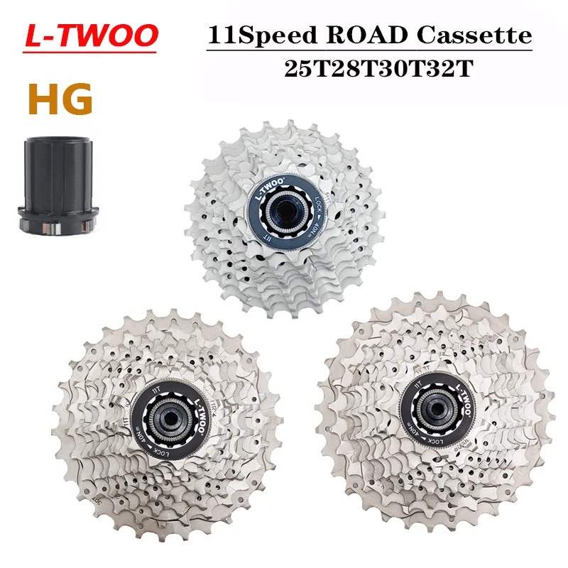 11 Speed Bike Kit Road/MTB Bike Cassette 11S 11-25/28/30/32/40/42/46/50/52T Freewheel Sprocket KMC X11 118L Chain 11S K7 Groupse