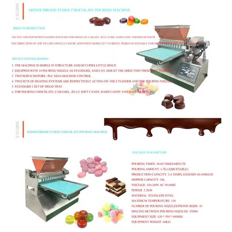 Small Electric Gummy Filling Machine Gummy Bear Making Machine Gummy Candy Depositor Machine