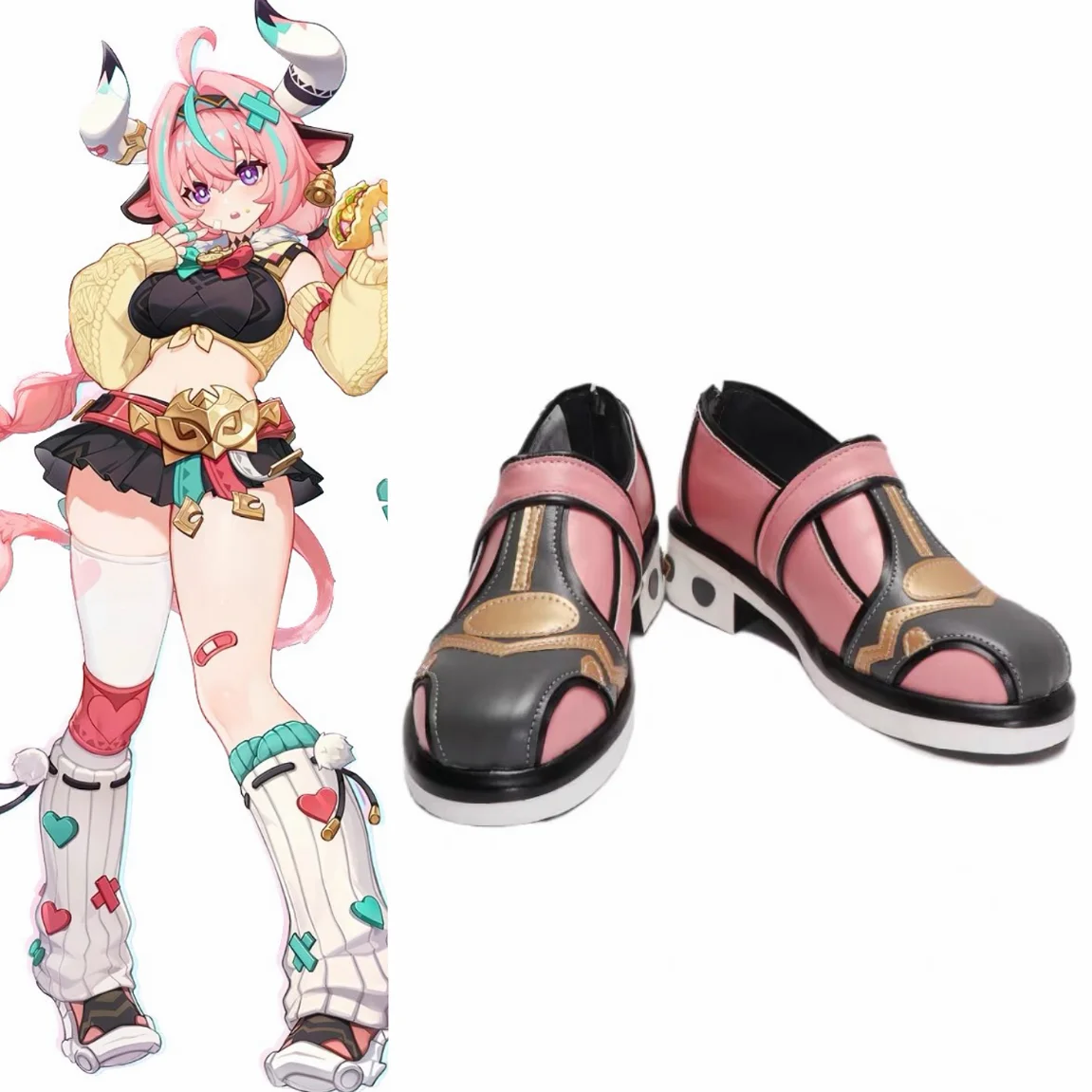 

Genshin Impact Varesa Обувь для косплея Natlan Collective of Plenty Хэллоуин Вечеринка для женщин Обувь для девочек