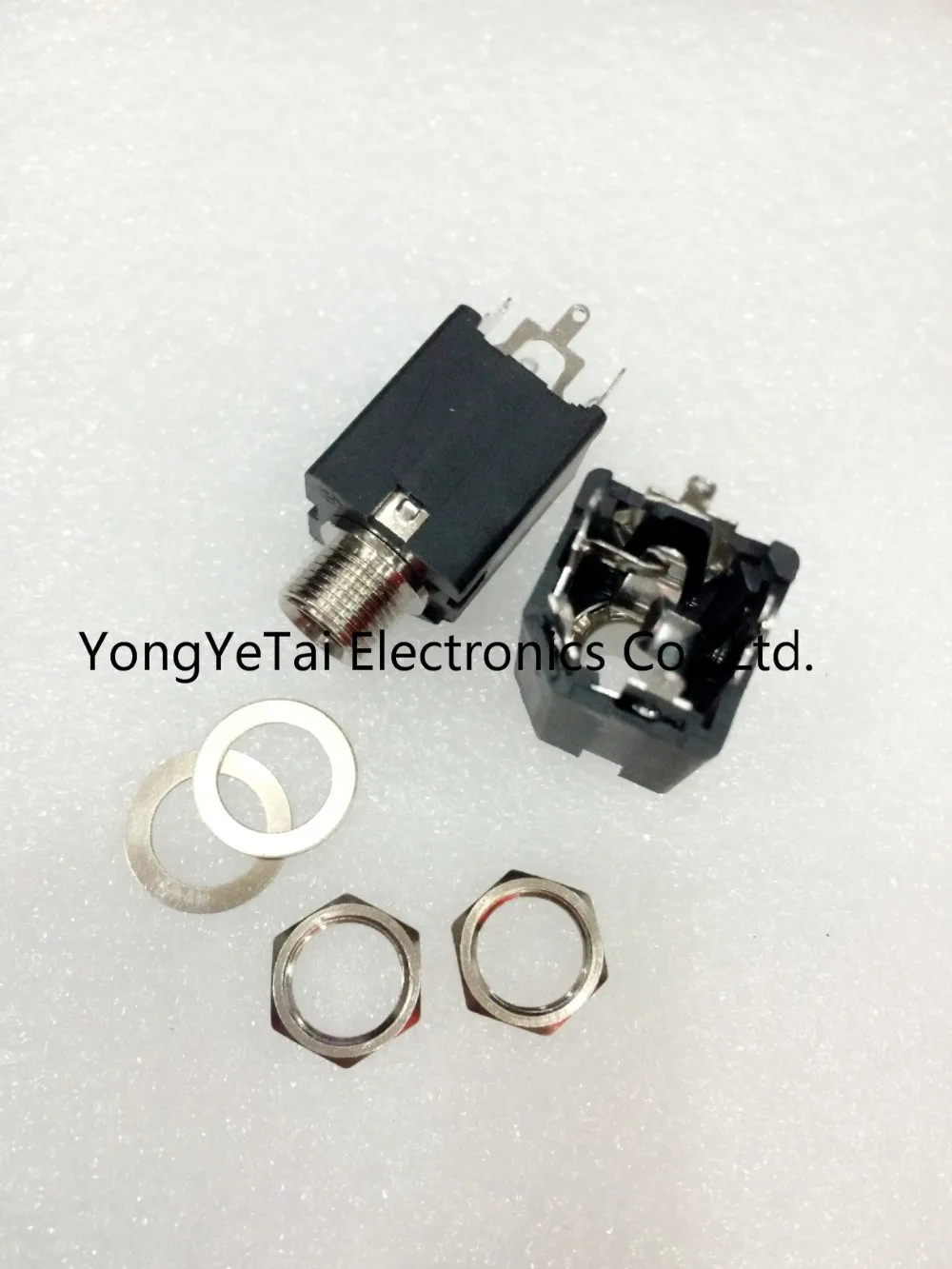 YYT 5PCS 6.35MM headphone socket PJ612A mixing console microphone microphone 3-pin 3-pin audio mother stand