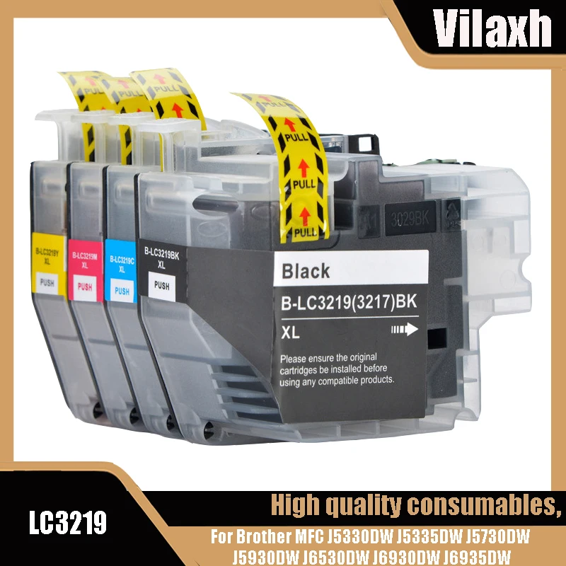 

Compatible LC3219 LC3219XL 3219xl Ink Cartridge For Brother MFC-J5330DW J5335DW J5730DW J5930DW J6530DW J6935DW Printer lc3217