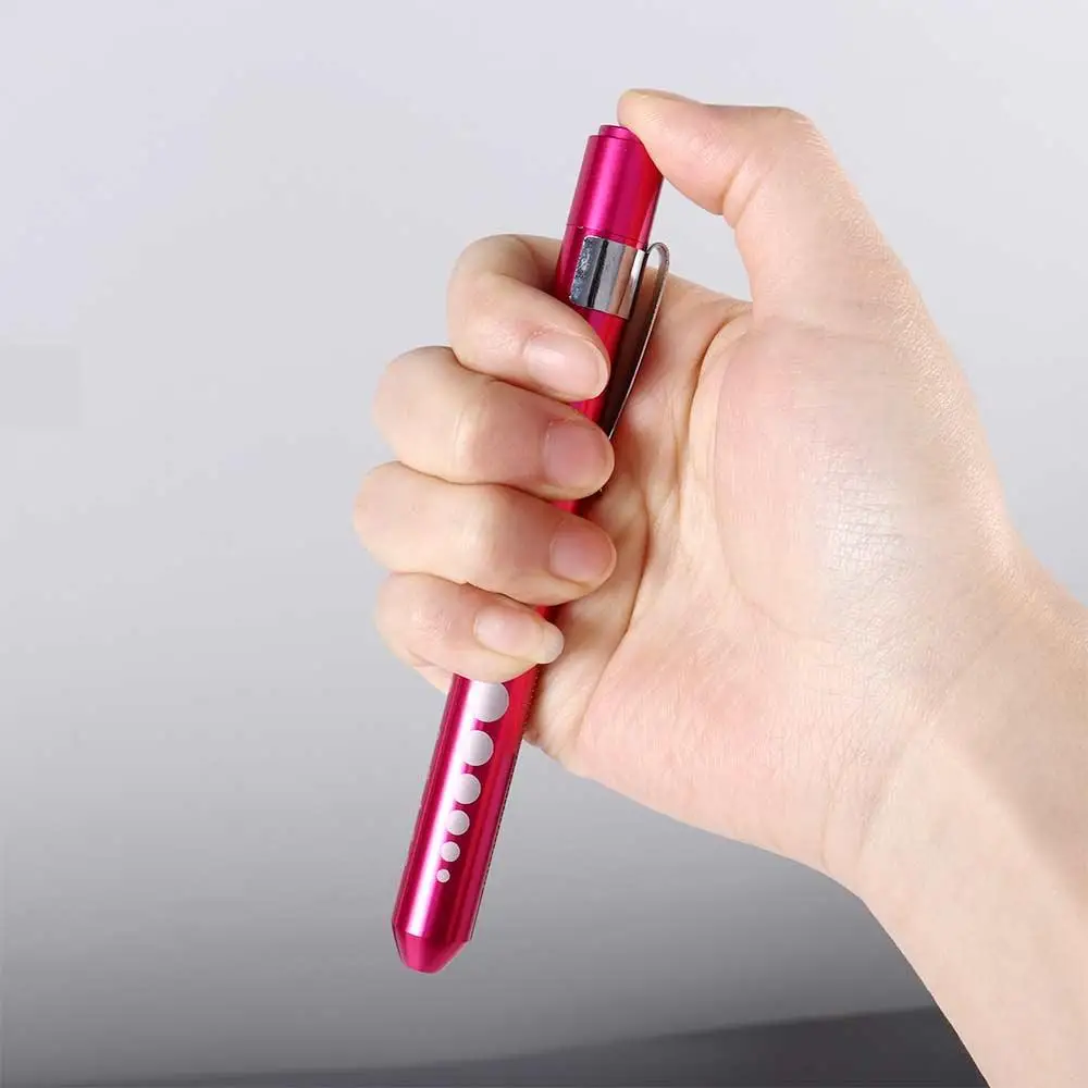 Survival Kit Otoscope Work Inspection Ophthalmoscope Pocket Clip Penlight Torch Doctor Nurse Pen LED Pen Light Flashlight