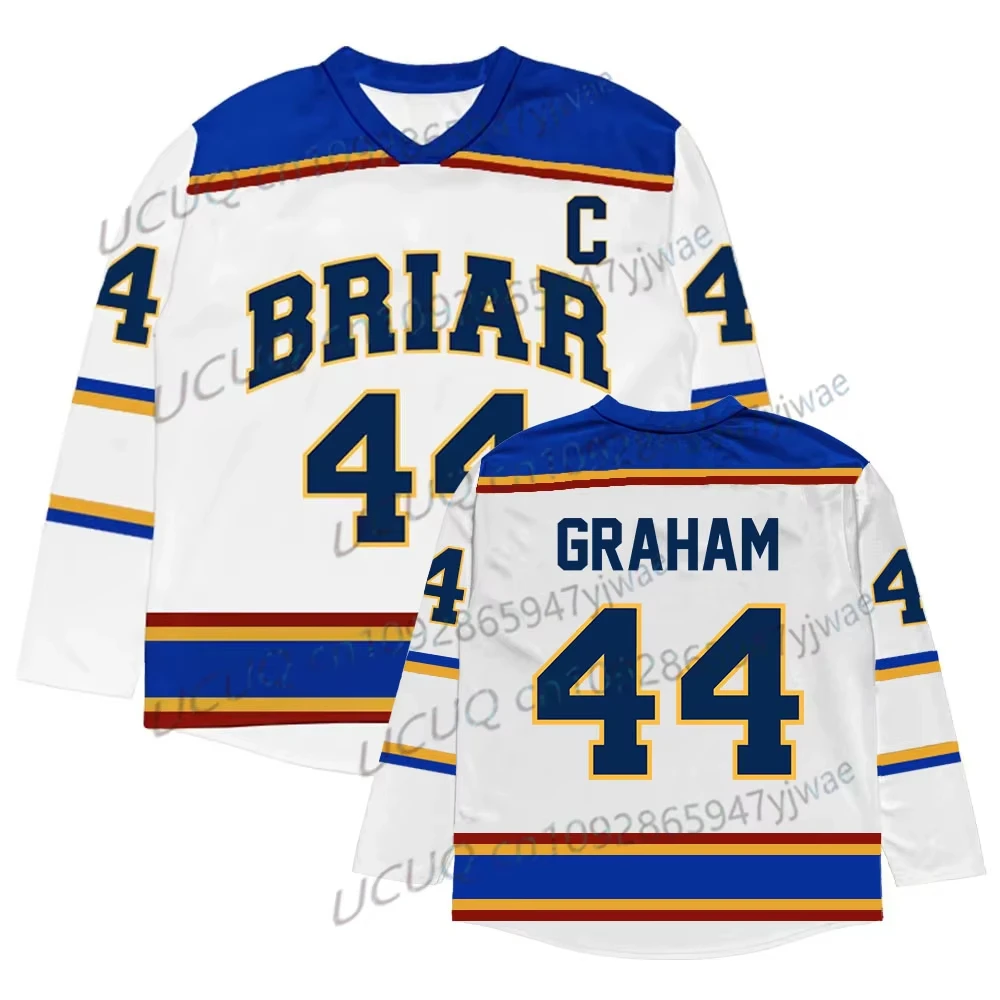 2026 Off Campus TV Series Briar University Hockey Jersey Graham Logan Di Laurentis Tucker Merch Shirt Men Women's T-shirt Fans
