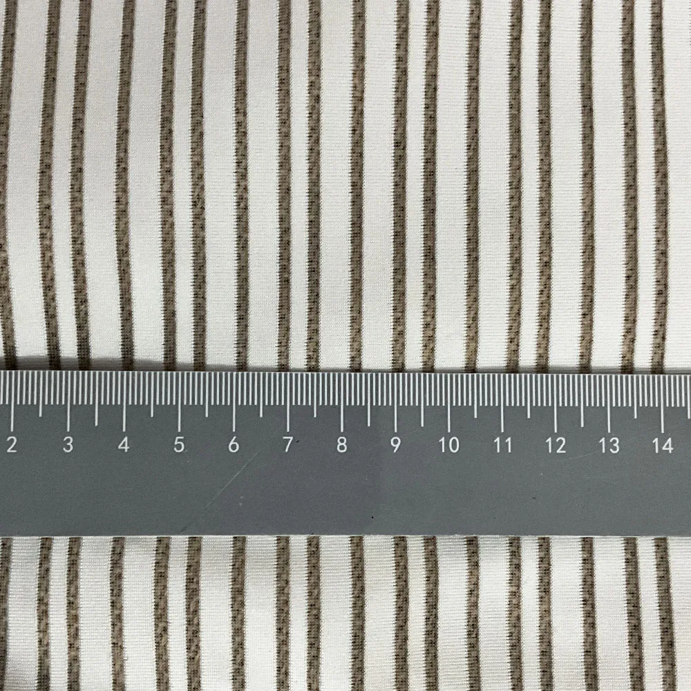 Elastischer Gestreifter Strickstoff für Yoga Leggings Sportbekleidung Sexy Dessous Atmungsaktives Nähmaterial – Detail 4