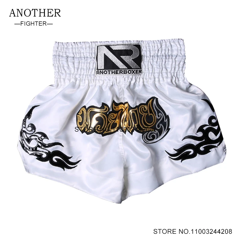 Muay Thai Shorts Classic Boxing Shorts Child Women's Men's MMA Workout Clothes Cage Fighting Grappling Sparring Kickboxing Pants