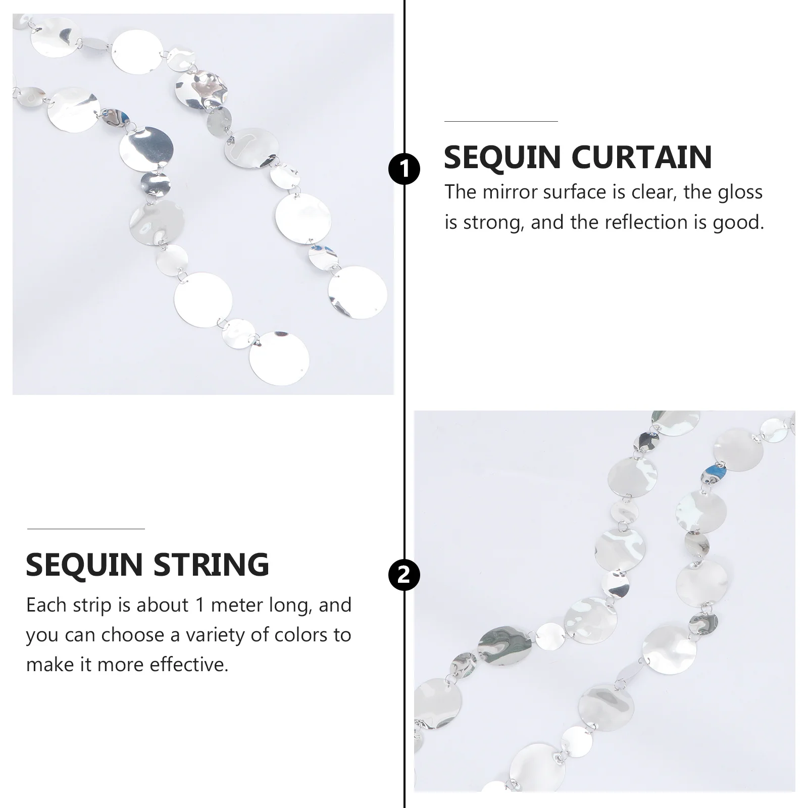 10 قطعة ستارة الترتر مهرجان أنيق معلق الزفاف خلفية الديكور المشهد تخطيط الدعامة إمدادات الزفاف الترتر الستار #5