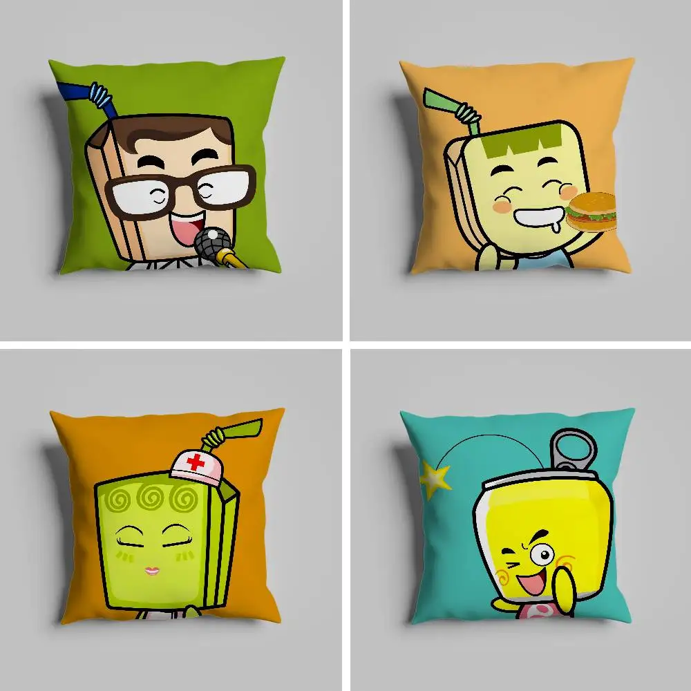 

Cartoon HAPPY FATHER Son Pillow Case Pillowcase For Car Pillows 60x60 Cushions Luxury Double Sided Cover Home And Decoration So