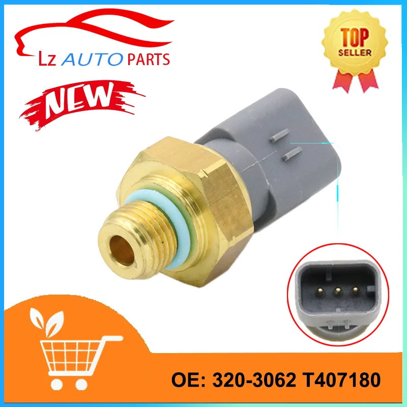 Oil Pressure Sensor 320-3062 3203062 for Caterpillar 312E 320E 324E 329E 336E 349E Heavy Duty Truck T407180 for Perkins