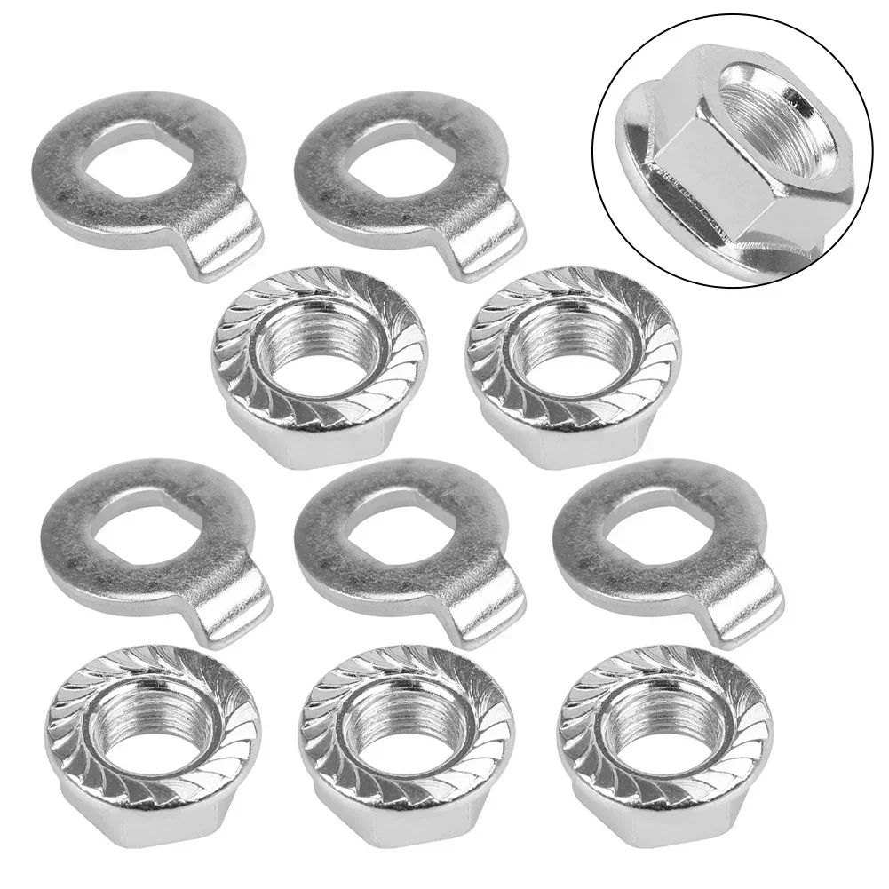 5PC Stainless Steel Bolt Wheel Fixed Nuts Screw For Xiaomi For M365- E-Scooter Simple Structure Light Weight Easy To Install