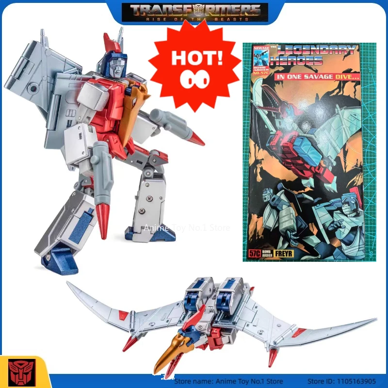 Robot de Transformation Original modèle NA H57C, fléchettes, Anime, figurine populaire favorise, déformation, Optimus Prime, jouets, cadeaux pour enfants