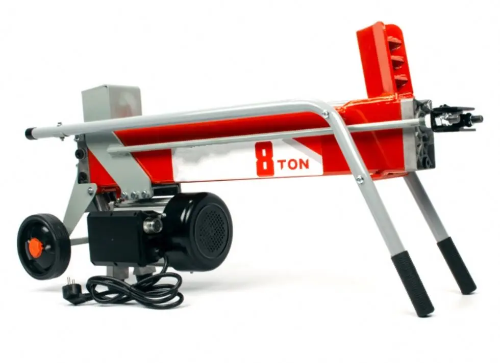8T Electric Hydraulic Automatic Wood Splitting Machine Small Household Rural Wood Cutting Machinery for Woodworking Projects