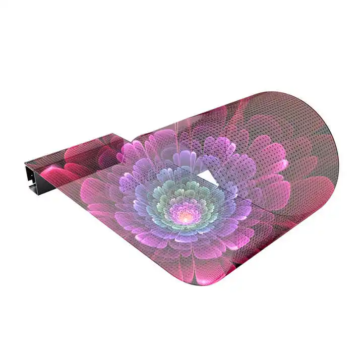 Indoor/Outdoor Flexible Transparent LED Screen Glass Film Crystal LED Display Adhesive LED Screen - view 3