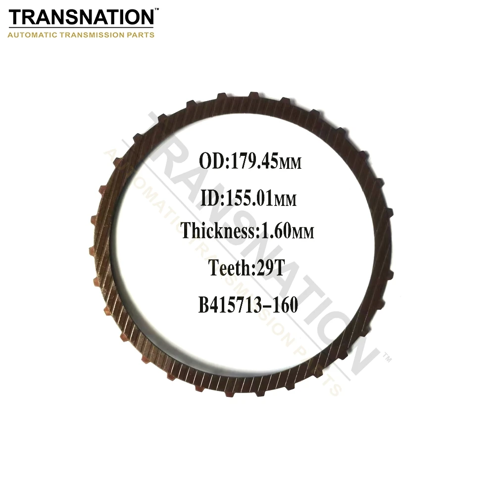 

5L40E Transmission Clutch Plate Low/Reverse#7-External Spline 415713-160 For BMW Car Accessories Transnation