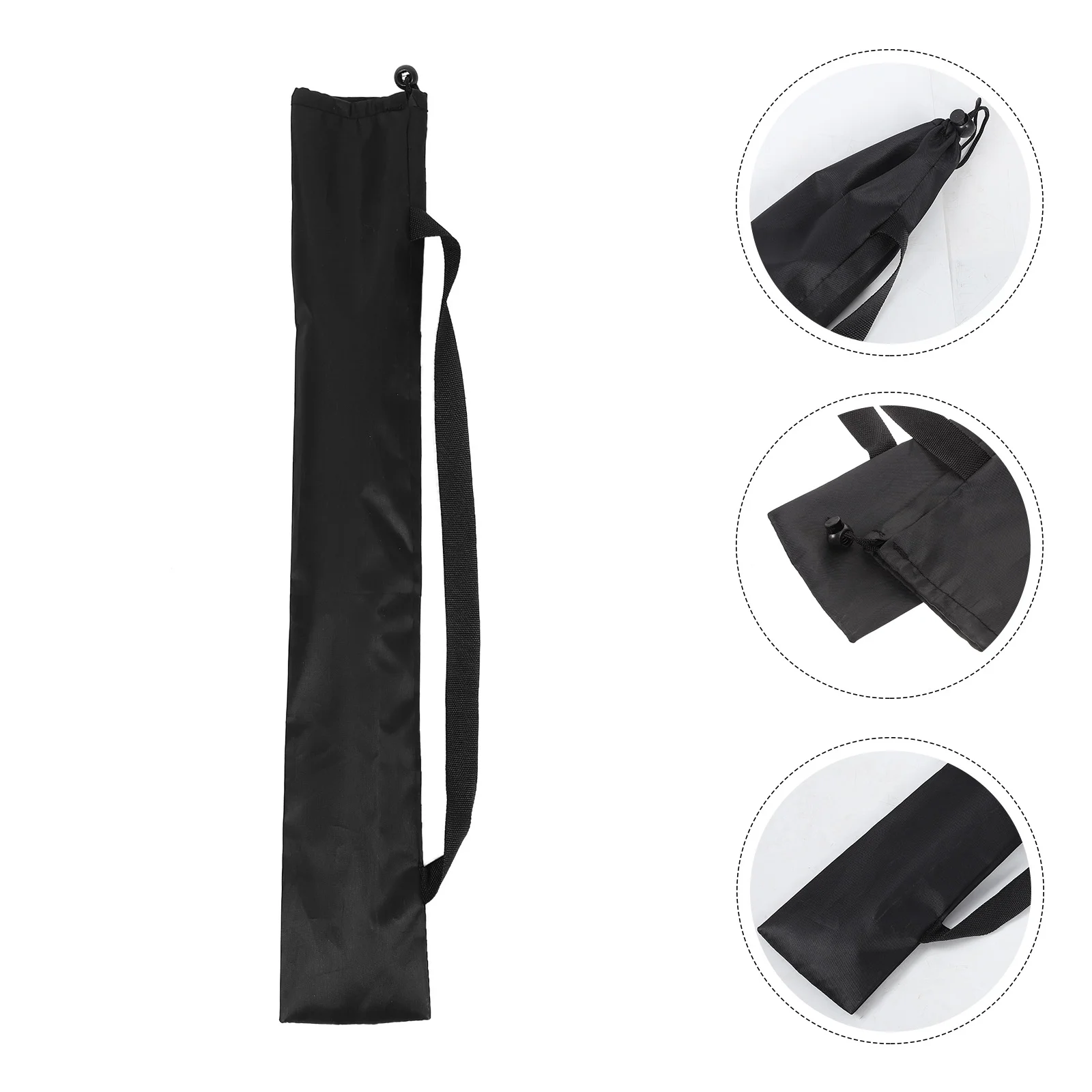 Baseball Stick Bag Bat Storage Duffel Cover Wear-resist Black Bags for Traveling