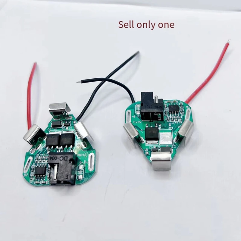 Hand Drill Battery Protection Board Lithium Battery Protection Board 1MOS Plug-In Power Tool Protection Board