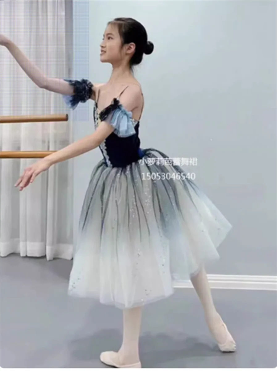 

Ballet performance wearing soft gauze fluffy skirt, adult long gauze skirt, ballet skirt