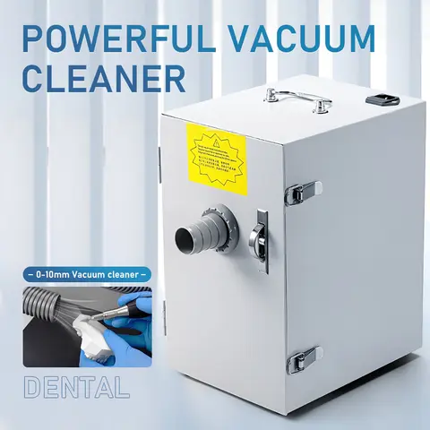 Dental Vacuum Cleaner 0-10mm Suction Device Dust Collector for Dental Lab Clinic Medical Equipment Dust Extractor