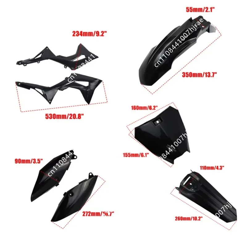 Motorcycle Accessories SUV Plastic Fairing Kit 49cc