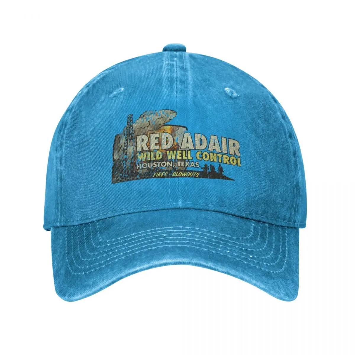 Red Adair Wild Well Control 1959 Baseball Cap Military Tactical Cap custom Hat Elegant Women's Hats Men's