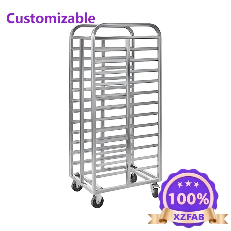 Factory Direct 2026 Stainless Steel Grill Rack Truck Commercial Multi-Layer Removable Thickened Oven Tray Rack Bakery Tray Rack