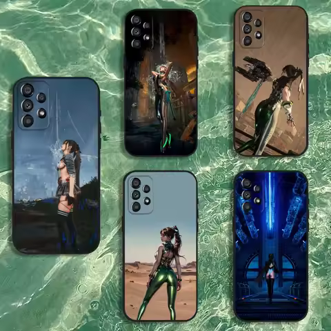 Game Stellar Blade Phone Case For Samsung Galaxy A20,A21s,A22,A31,A32,A52,A53,A72,73,A80 Soft Black Cover