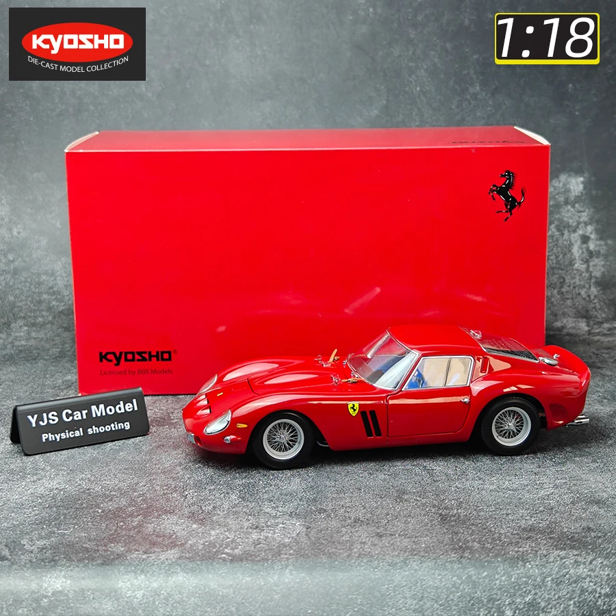 Kyosho 1:18 scale New FOR  250GTO alloy car model red 19# 22# Classic car static display piece holiday gift collection