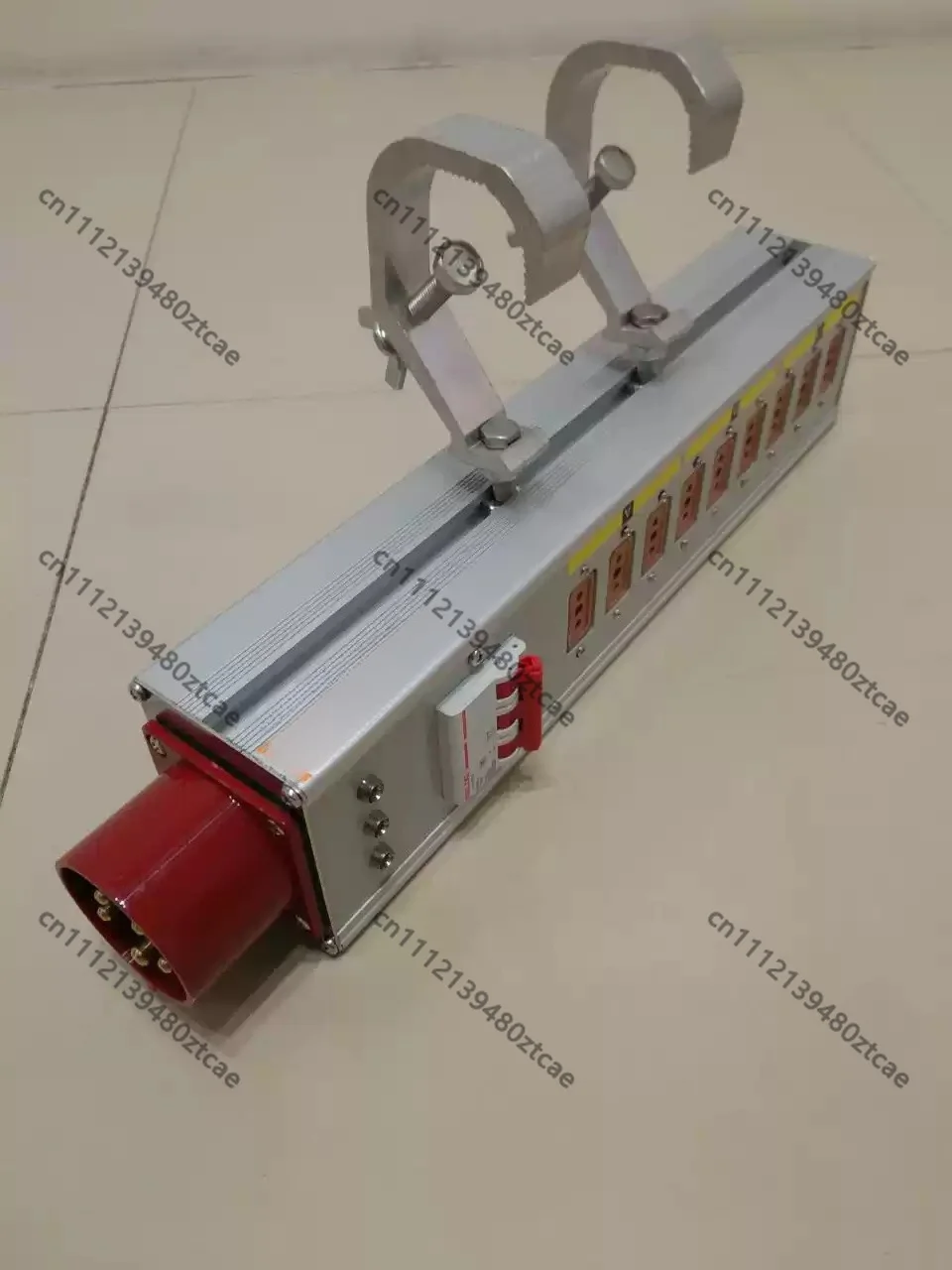 Portable Small 9 Channel Stage Power Through Box Distribution Cabinet For Event Rental Stage Lighting Audio LED Large Screen
