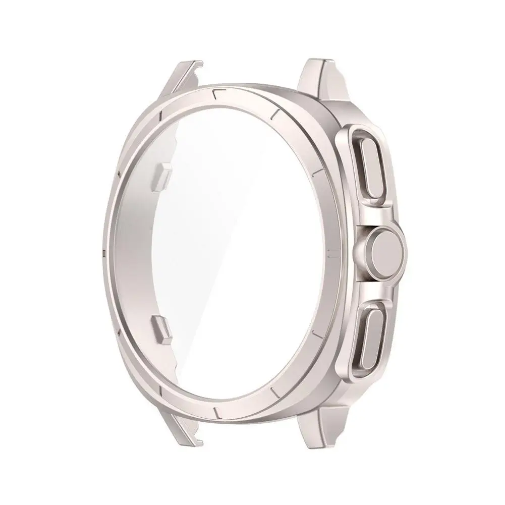 삼성 갤럭시 워치용 보호 PC 케이스 유리, 화면 보호대 범퍼 쉘, 갤럭시 워치 7, 44mm, 40mm, 47mm, Cov U0L3