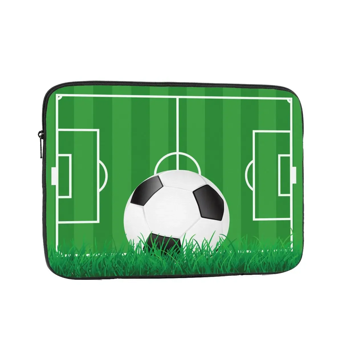 Laptop Notebook Bag Case Soccer Football Computer Sleeve Case Balls Sports 10 12 13 15 17 Inch Shockproof Case Bag