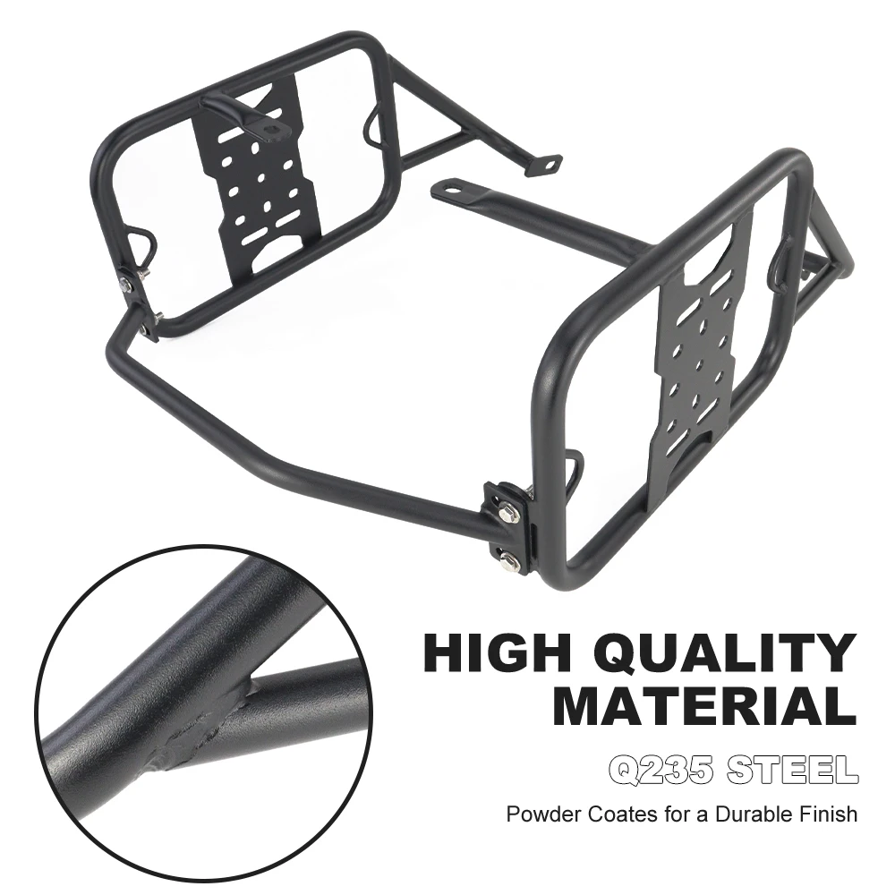 Motorcycle Side Panniers Racks For Yamaha TW200 1987-2026 TW 200 Saddlebag Saddle Bag Support Guard Bars Mount Brackets