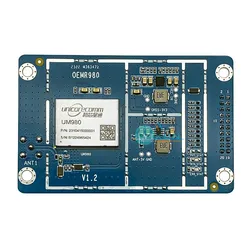 RTK Diferencial Base Station Development Board, UM980, Frequência total, alta precisão, Posicionamento Módulo de Navegação