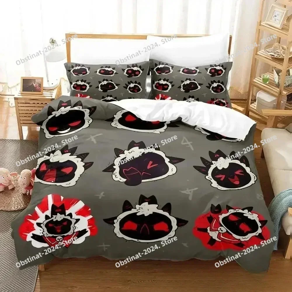 Cult of the Lamb Bedding Set Single Twin Full Queen King Size Bed Set Aldult Kid Bedroom Duvet cover Sets 3D Anime Bed Sheet Set
