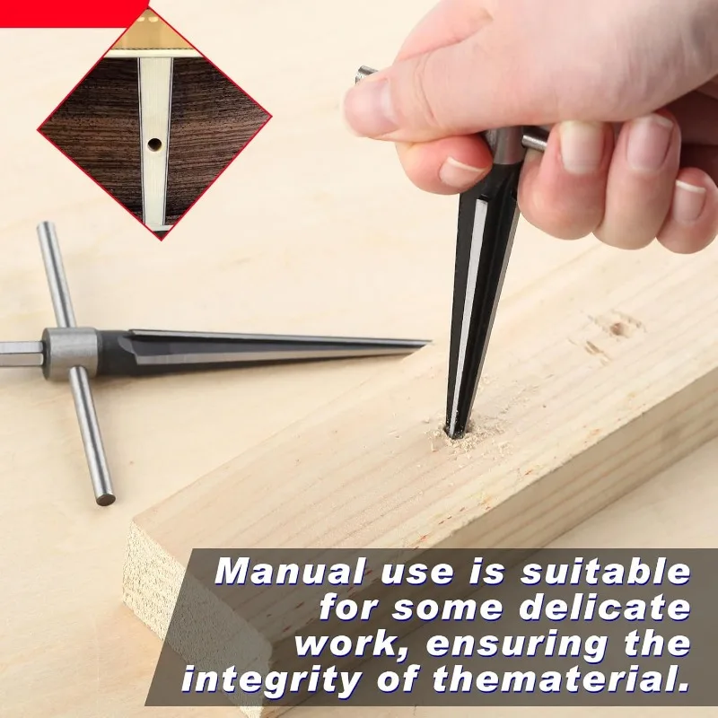 مخرطة تفتق للأعمال الخشبية ، مقبض على شكل T ، أداة مسك باليد ، مدببة ، لوح خشبي ، مثقاب كهربائي ، إزالة الأزيز ، أداة مقبض سداسية ، 3-13 ، 5-16