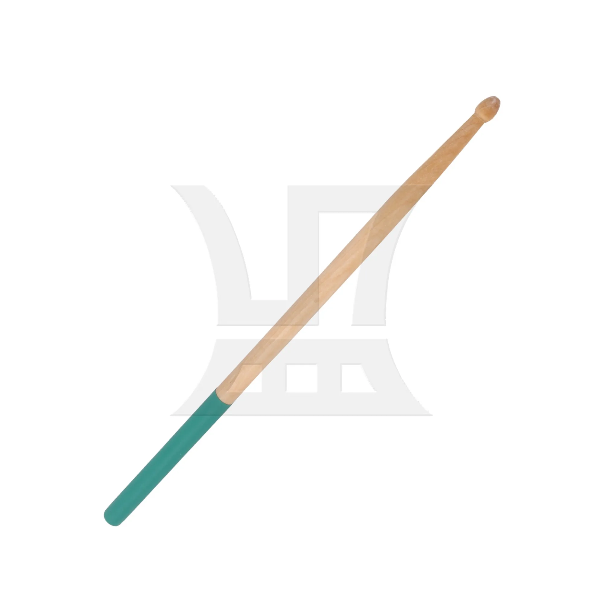 

Yibuy 1pc 16 Inch Wood Drum Sticks Non-Slip Grip for Adult Practice Accessories Green 5A
