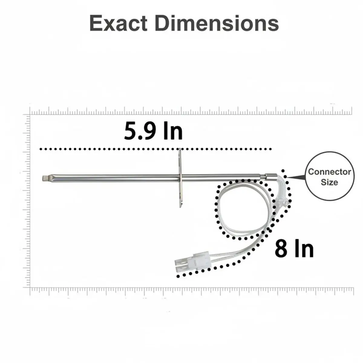 Oven Temperature Sensor Probe 316217002 - Compatible with Multiple Models, Ensures Precise Cooking